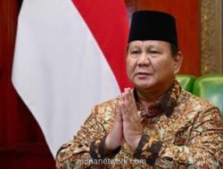 Prabowo Sampaikan Ucapan Natal, Serukan Solidaritas untuk Korban Bencana