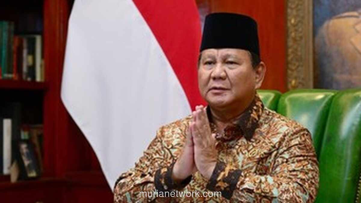 Prabowo Sampaikan Ucapan Natal, Serukan Solidaritas untuk Korban Bencana