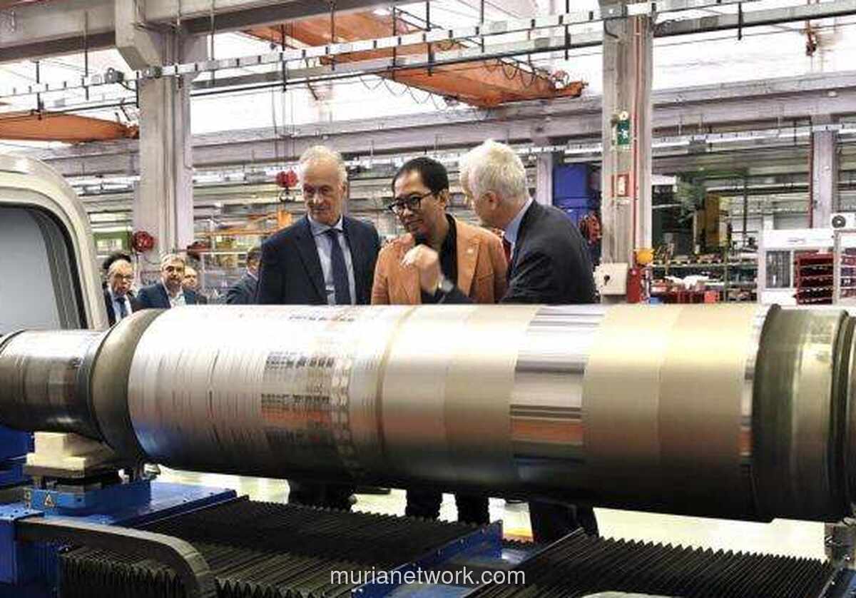 Wamenperin Sambangi Raksasa Teknologi Italia untuk Pacu Industri Logam Hijau