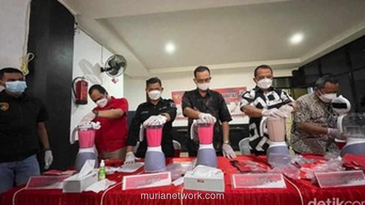 57 Tersangka Diciduk, Sabu 1,4 Kg dan Ekstasi Senilai Rp 2,6 Miliar Digagalkan di Kalsel