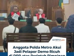 Polisi Buka Suara: Laporan Demo Ricuh DPR Saya Buat Atas Perintah Atasan