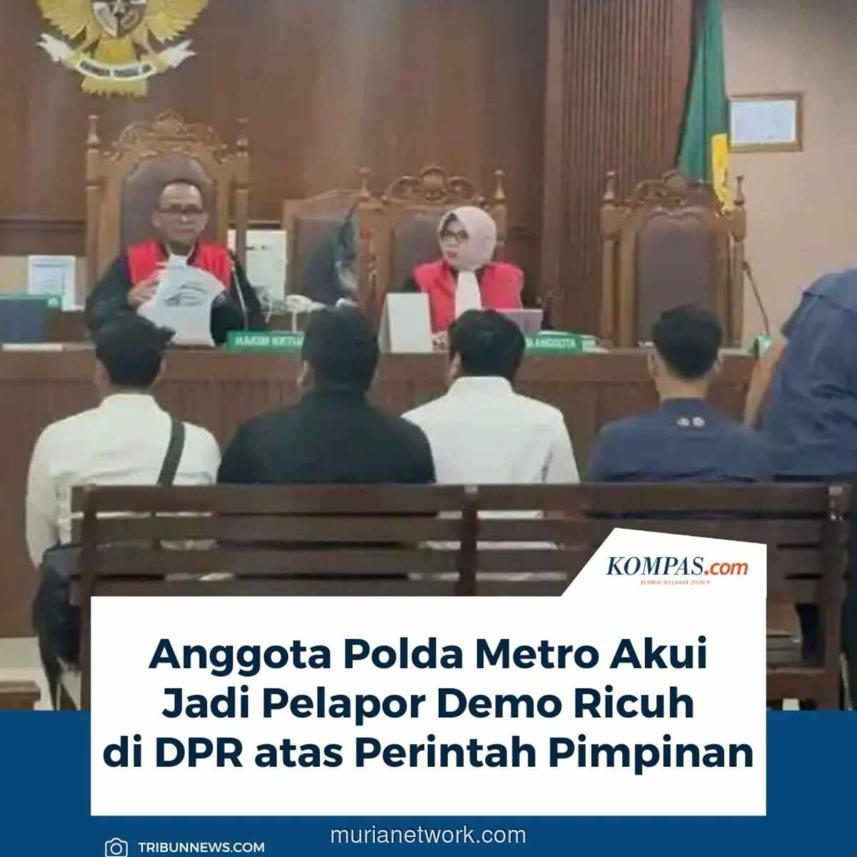 Polisi Buka Suara: Laporan Demo Ricuh DPR Saya Buat Atas Perintah Atasan
