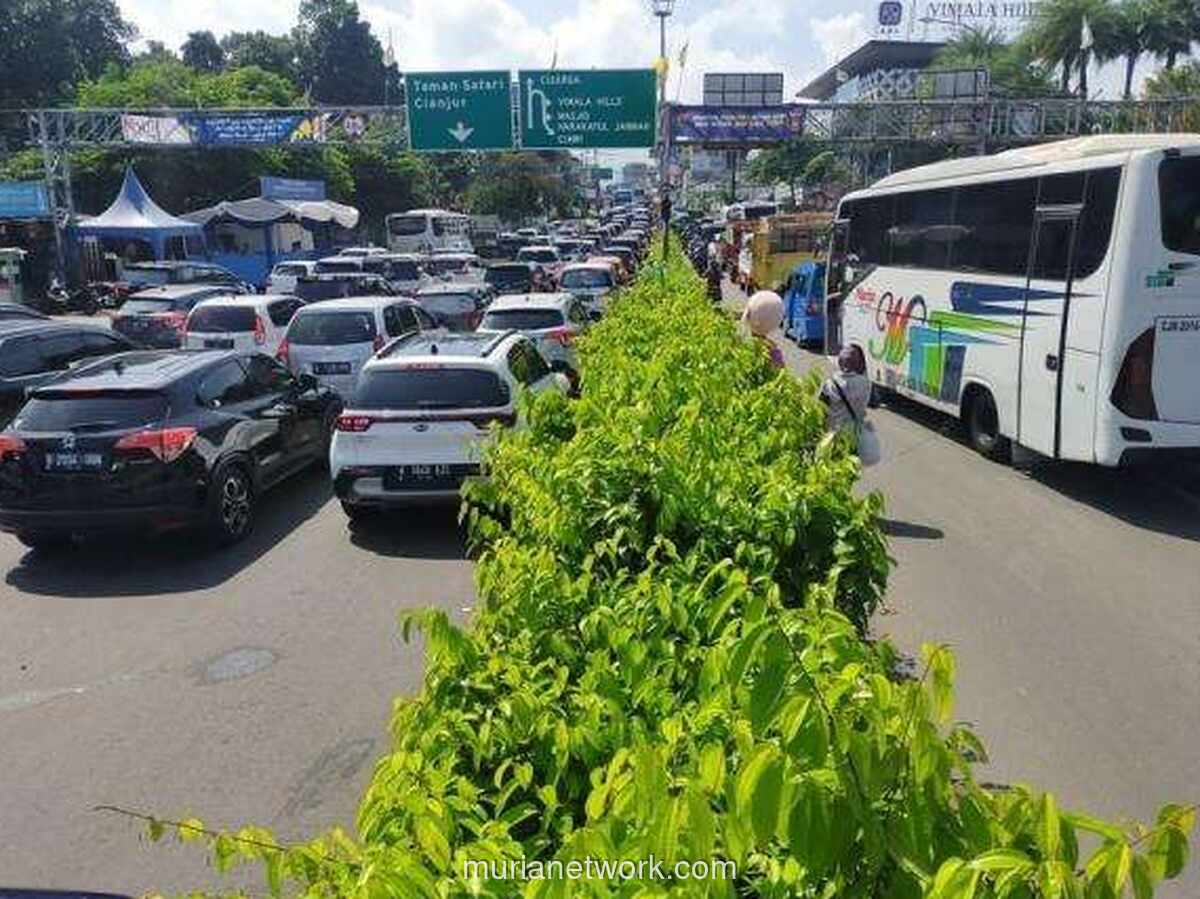Sistem Satu Arah Kembali Diterapkan di Jalur Puncak Siang Ini