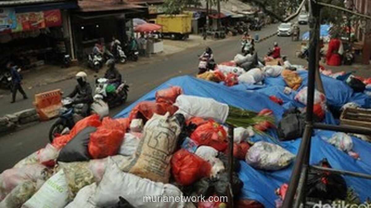 Gunungan Sampah dan Belatung di Pasar Ciputat, Warga: Sudah Sebulan Tak Tersentuh