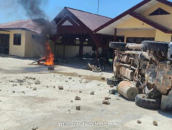 Kabur dari Tahanan, Hoaks Picu Amuk Massa Bakar Polsek di Mandailing Natal