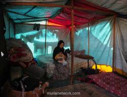 Musim Hujan Datang, Warga Gaza Terjebak di Antara Tenda Bocor dan Bangunan Runtuh