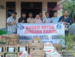 Relawan IPB Tembus Desa Terisolasi, Bantu Petani Korban Banjir Madina