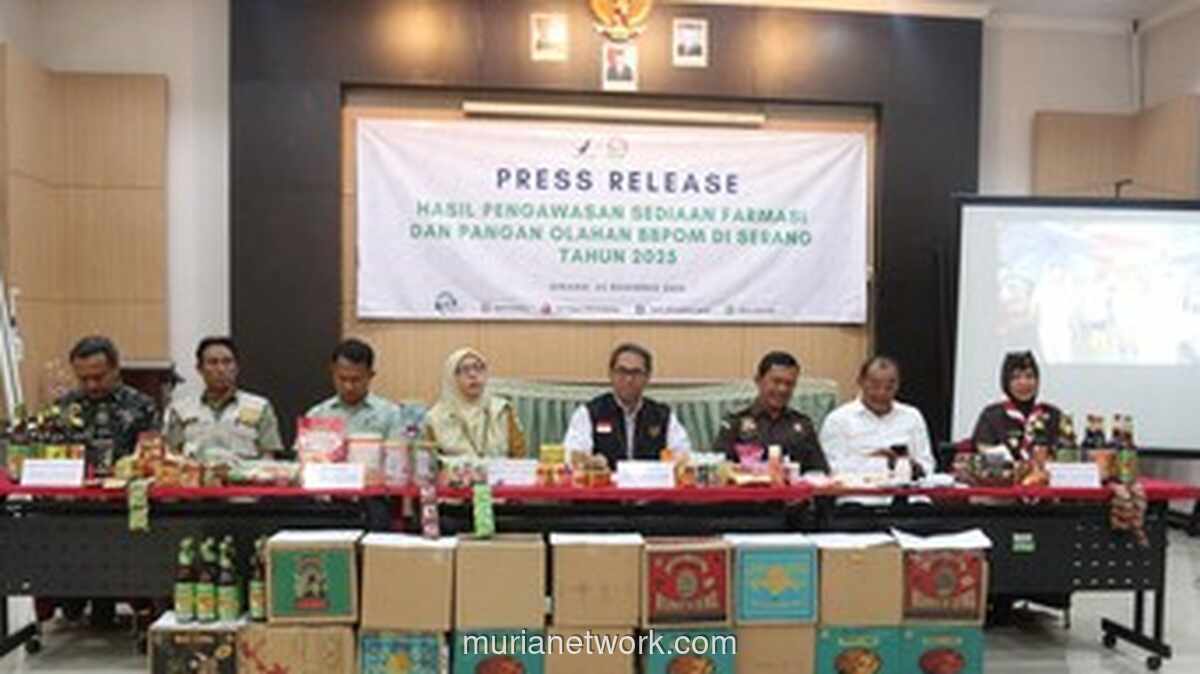 BBPOM Serang Ungkap Ratusan Tautan Jual Kosmetik Ilegal Sepanjang 2025