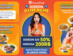Diskon Rame-Rame ShopeeFood Pacu Penjualan UMKM Tembus 3,5 Kali Lipat