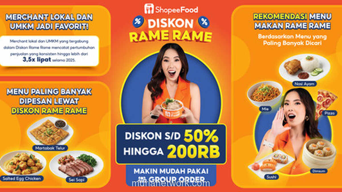 Diskon Rame-Rame ShopeeFood Pacu Penjualan UMKM Tembus 3,5 Kali Lipat