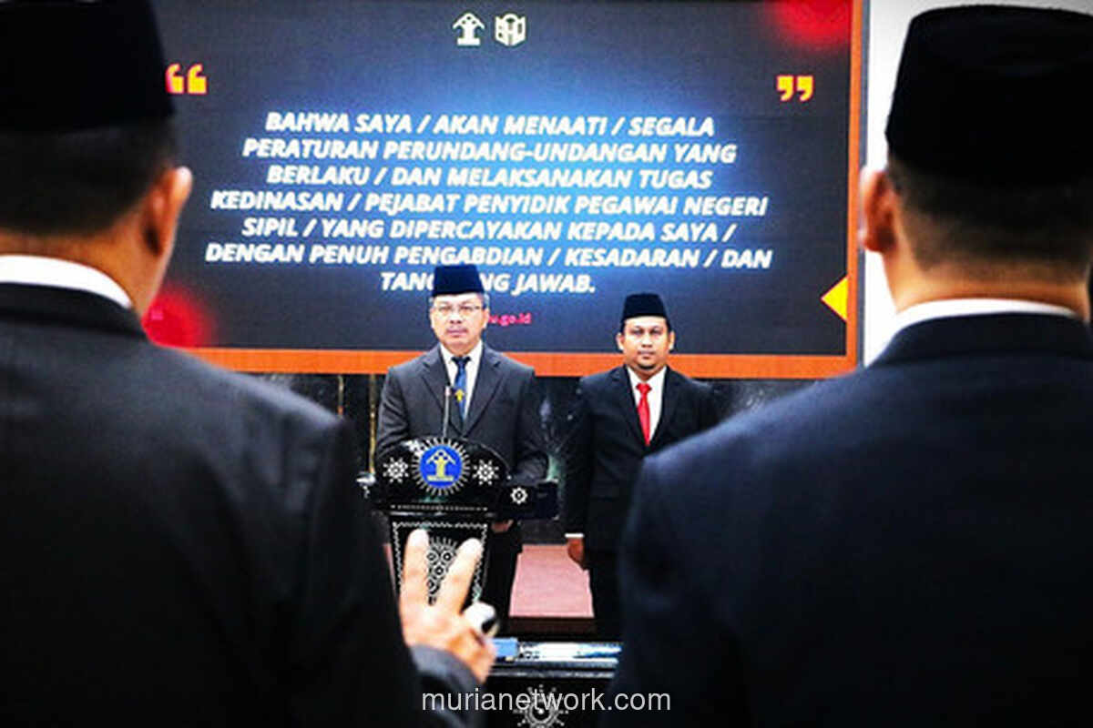 Lima Penyidik PNS Baru Dilantik, Perkuat Penegakan Hukum di Kalbar