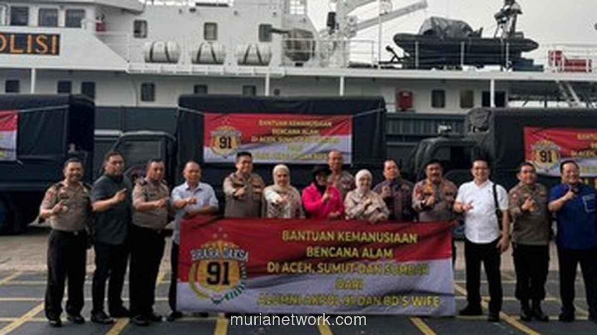 Akpol 91 Bergerak Cepat, Kirim 6,4 Ton Bantuan untuk Korban Bencana di Sumatra