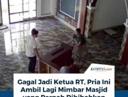 Mimbar Masjid Raib Usai Donatur Gagal Pilih Ketua RT