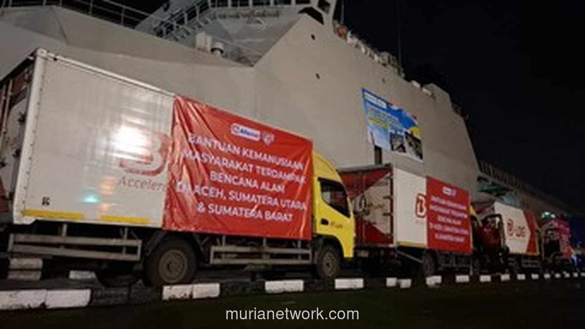 Alfamidi Kirim Bantuan Logistik ke Korban Bencana Sumatera via Jalur Laut