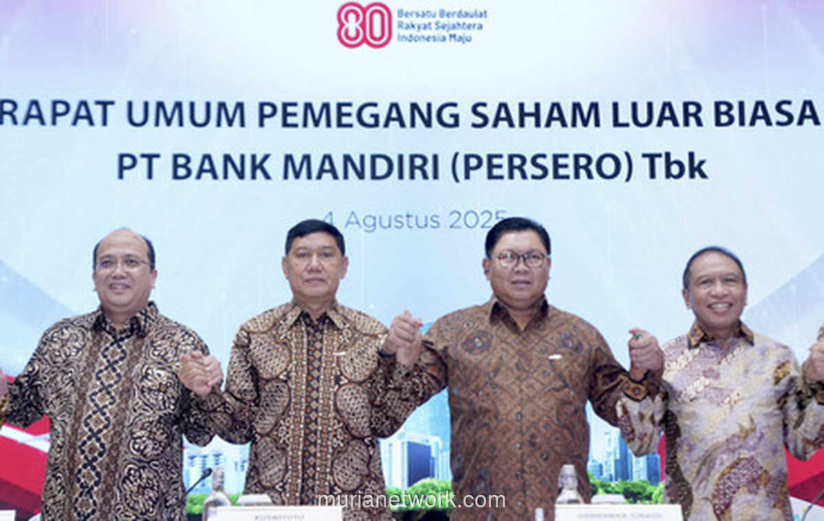 Riduan dan Henry Panjaitan Resmi Pimpin Bank Mandiri Usai Lolos Uji OJK