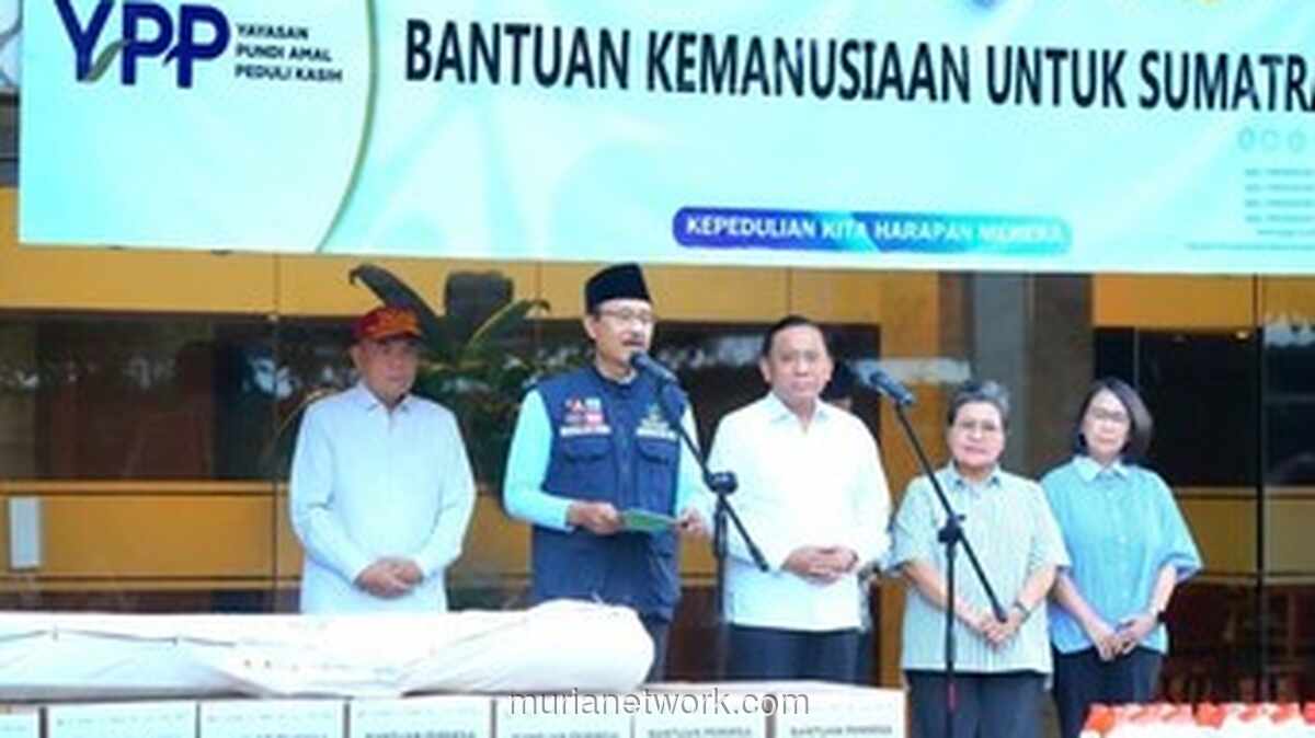 Gus Ipul Sambut Bantuan EMTEK untuk Korban Bencana Sumatera