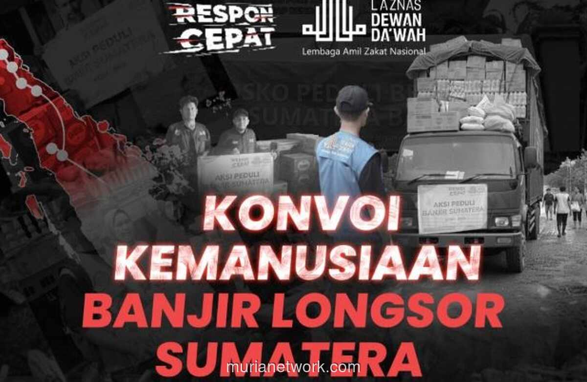Konvoi Kemanusiaan Berangkat ke Sumatera, Bantu Korban Banjir dan Longsor
