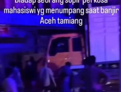 Sopir Mobil Evakuasi Langsa Jadi Predator di Tengah Banjir