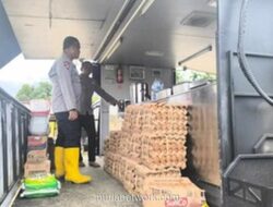 Dapur Lapangan Brimob Riau Siapkan 3.000 Porsi Makanan untuk Korban Banjir Agam
