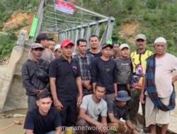 Jembatan Darurat di Gayo Lues Selesai dalam Lima Hari, Warga Kembali Beraktivitas