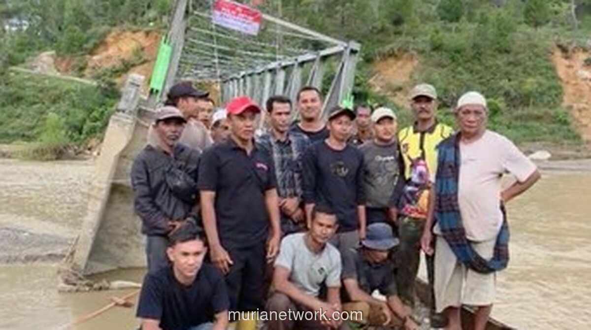 Jembatan Darurat di Gayo Lues Selesai dalam Lima Hari, Warga Kembali Beraktivitas