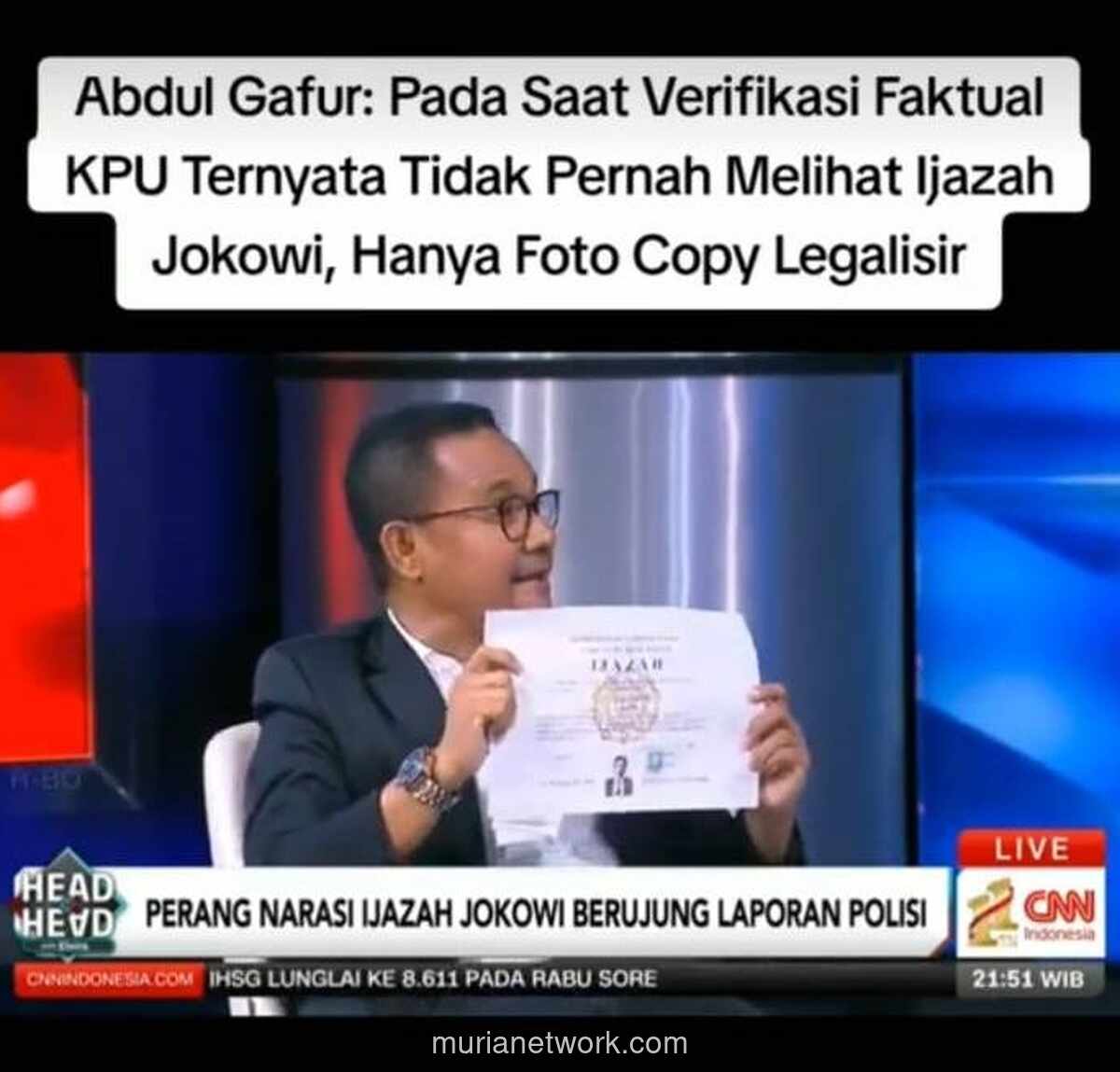 Kuasa Hukum Roy Suryo Soroti Proses Verifikasi Ijazah Jokowi: BLT Saja Perlihatkan Asli