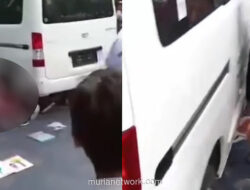 Tragedi di Lapangan Sekolah: Mobil Minibus Terparkir Tiba-tiba Melaju, Siswa SD Terlindas