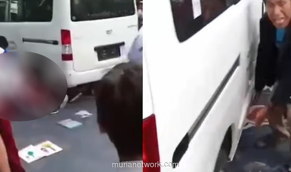 Tragedi di Lapangan Sekolah: Mobil Minibus Terparkir Tiba-tiba Melaju, Siswa SD Terlindas