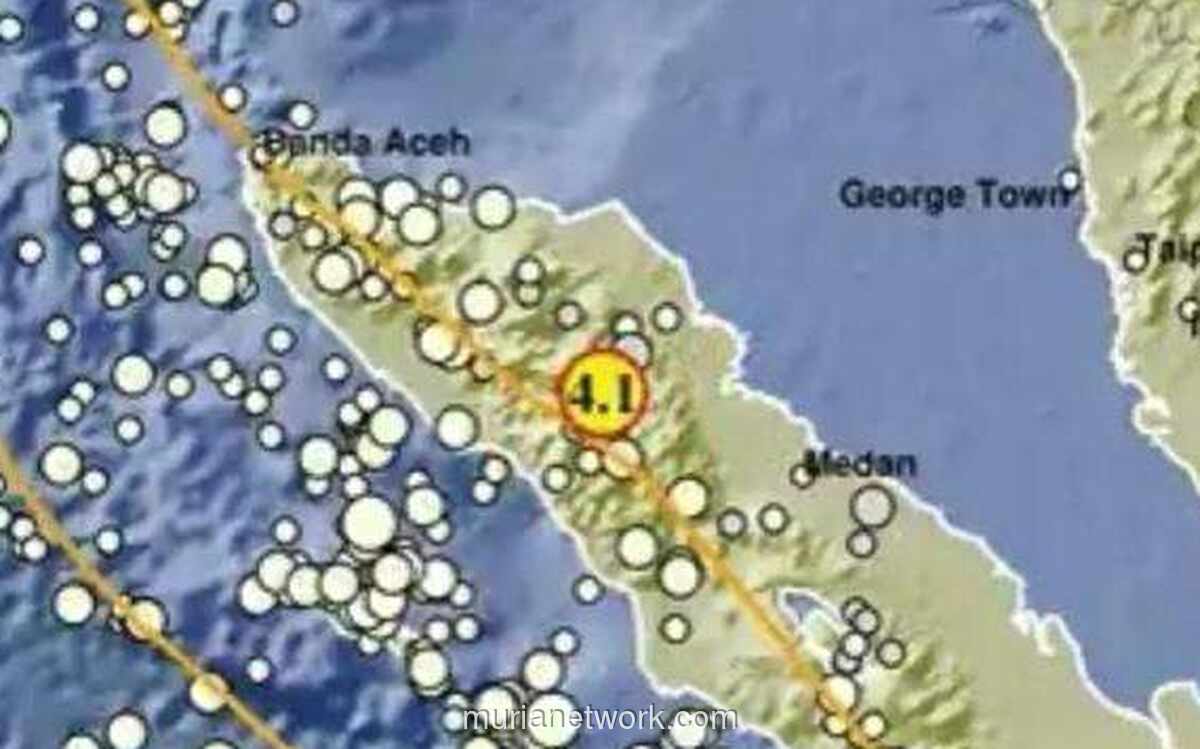 Gempa Magnitudo 4.1 Guncang Gayo Lues Siang Ini