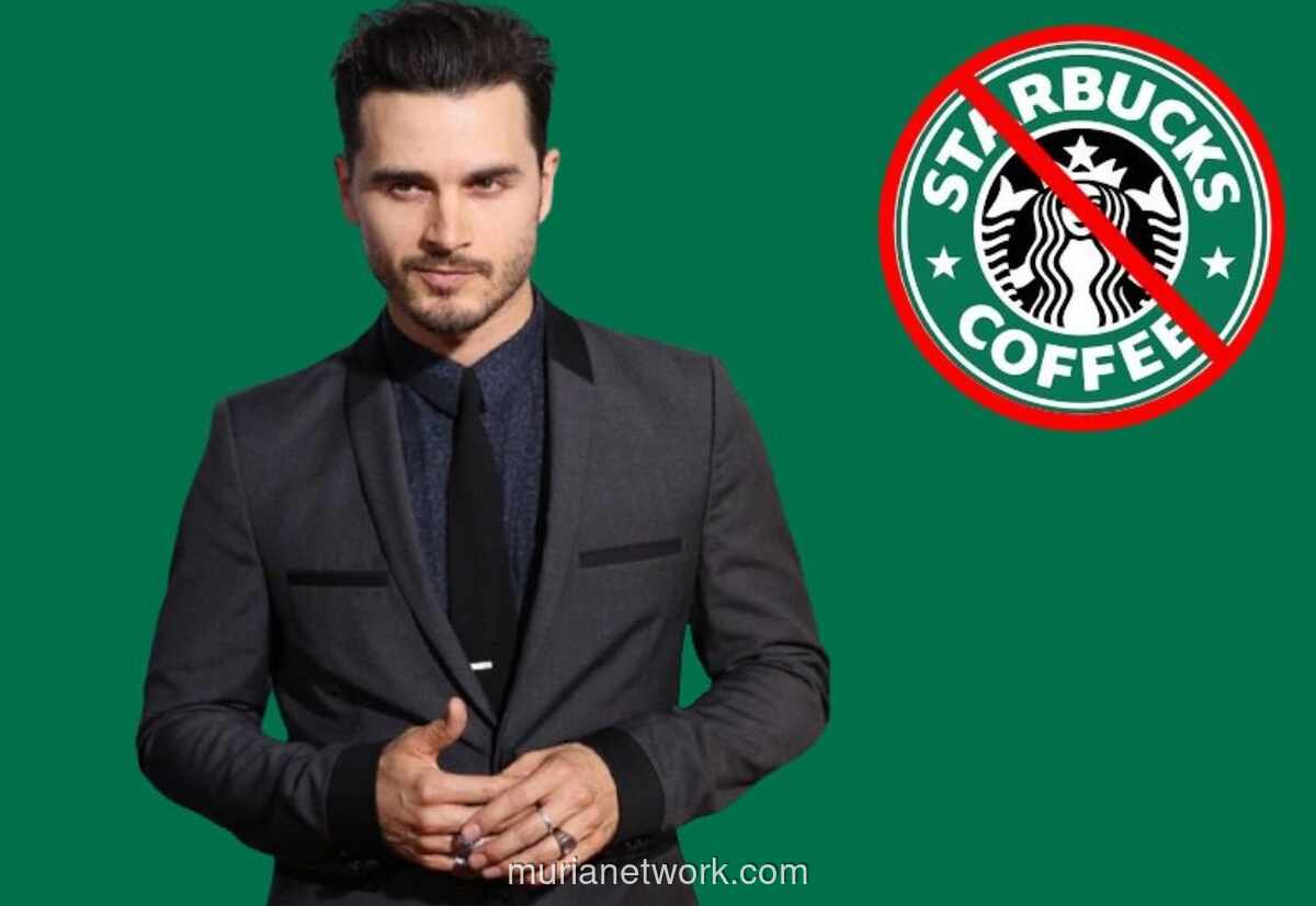 Aktor Vampire Diaries Singkirkan Gelas Starbucks Saat Wawancara, Serukan Boikot untuk Gaza