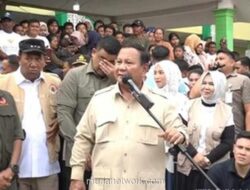 Prabowo di Langkat: Kalian adalah Keluarga Kami