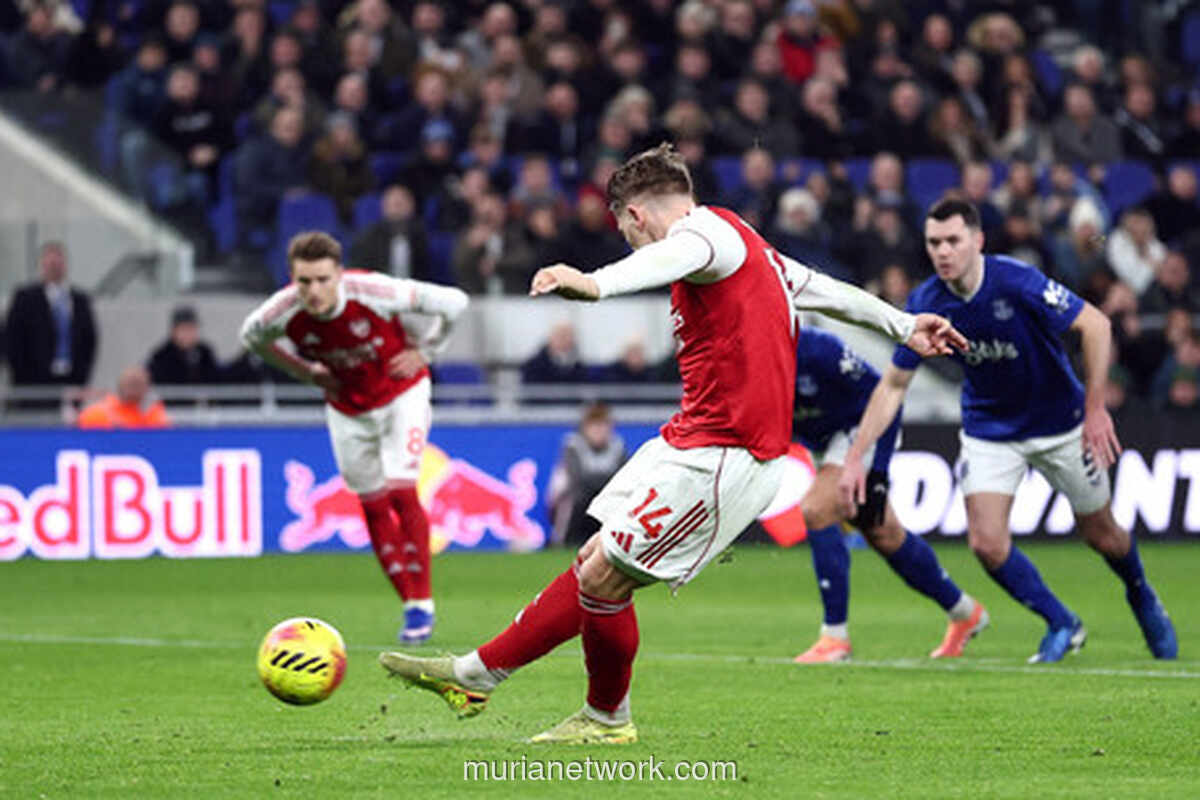 Gyokeres Ukir Kemenangan Tipis Arsenal di Kandang Everton