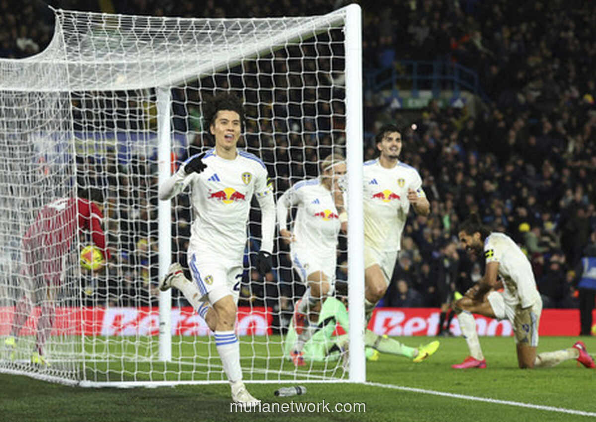 Leeds Bangkit dari Kubur, Gagalkan Kemenangan Liverpool di Menit Akhir