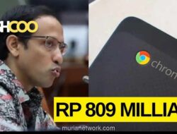 Nadiem Disebut Kantongi Rp 809 Miliar dari Proyek Chromebook Kemendikbud