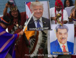 Dukun Peru Ramalkan Sakit Parah untuk Trump dan Pelarian Maduro di Ritual Pantai