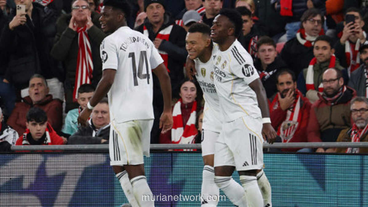 Mbappe Guncang San Mames, Madrid Susul Ketat Barcelona