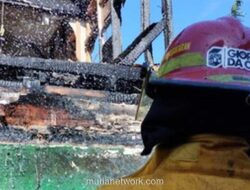 Korsleting di Atap Picu Kobaran Api, Lima Rumah di Bogor Ludes