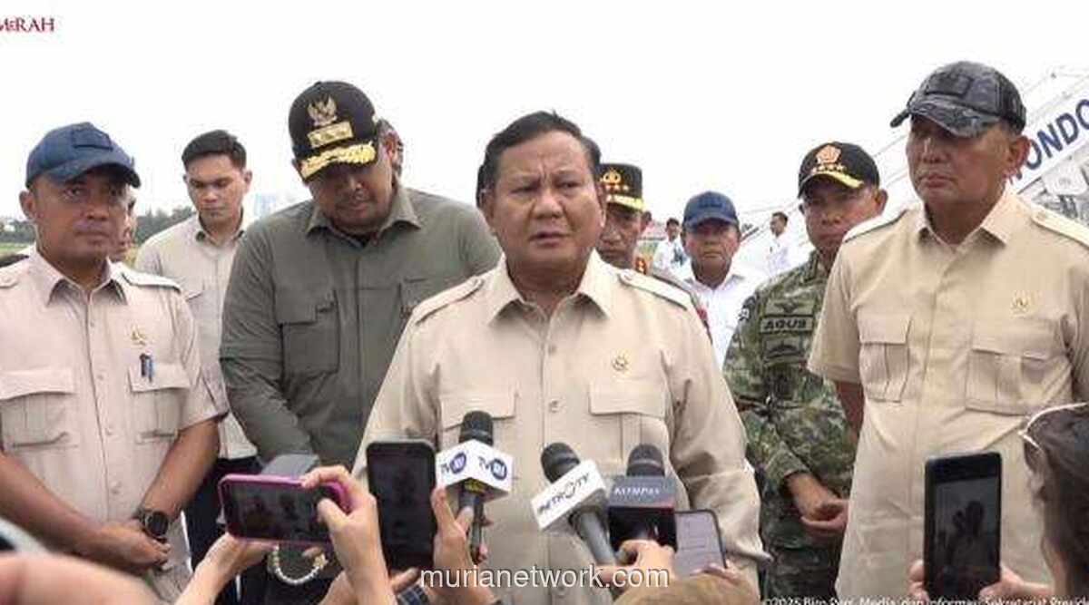 Prabowo Bertekad Tuntaskan Pembalakan Liar Pemicu Banjir Bandang