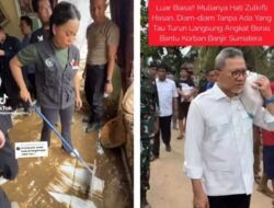 Zita Anjani Beraksi Bersihkan Lumpur, Publik Geram: Deja Vu Pencitraan!