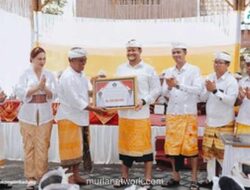 Semangat Menyama Braya Berkobar, Wabup Badung Hadiri Puncak Karya Adat di Banjar Geria