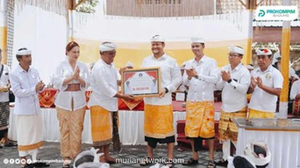 Semangat Menyama Braya Berkobar, Wabup Badung Hadiri Puncak Karya Adat di Banjar Geria