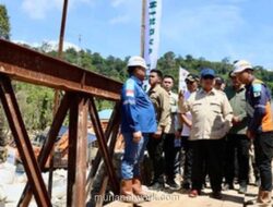 Prabowo Blusukan ke Tapsel, Tinjau Jembatan Darurat dan Posko Korban Bencana
