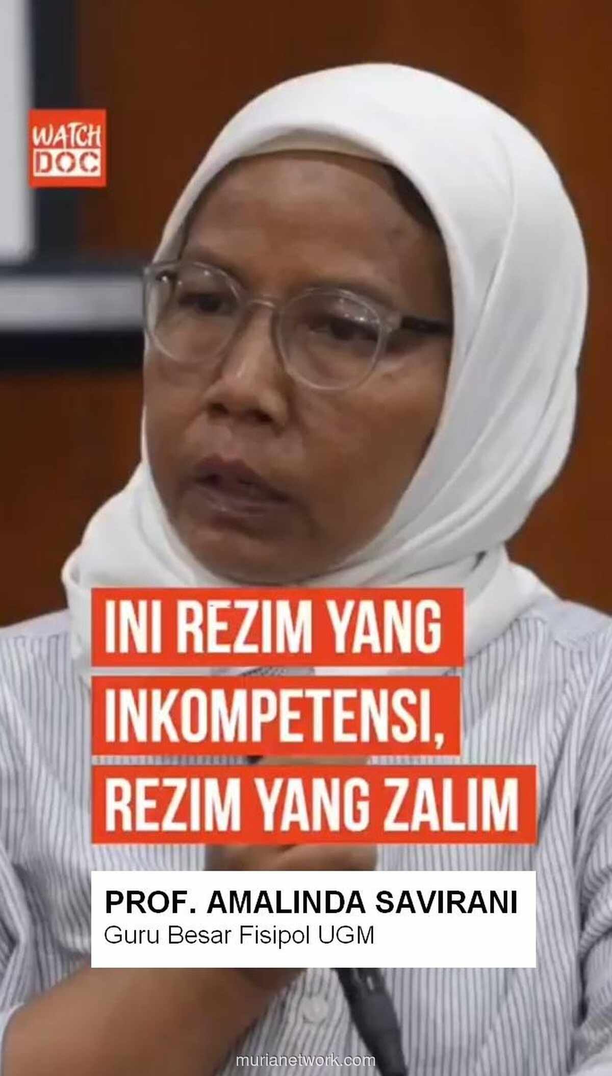 Guru Besar UGM Sebut Rezim Zolim dan Abai Sains