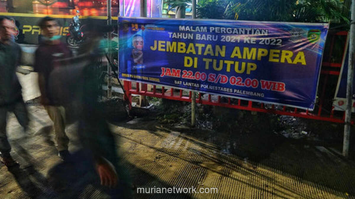 Ampera Dikarantina Tiga Jam Demi Malam Tahun Baru yang Kondusif