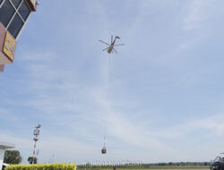 Helikopter Angkut Tabung Gas, Pertamina Terobos Isolasi Bener Meriah