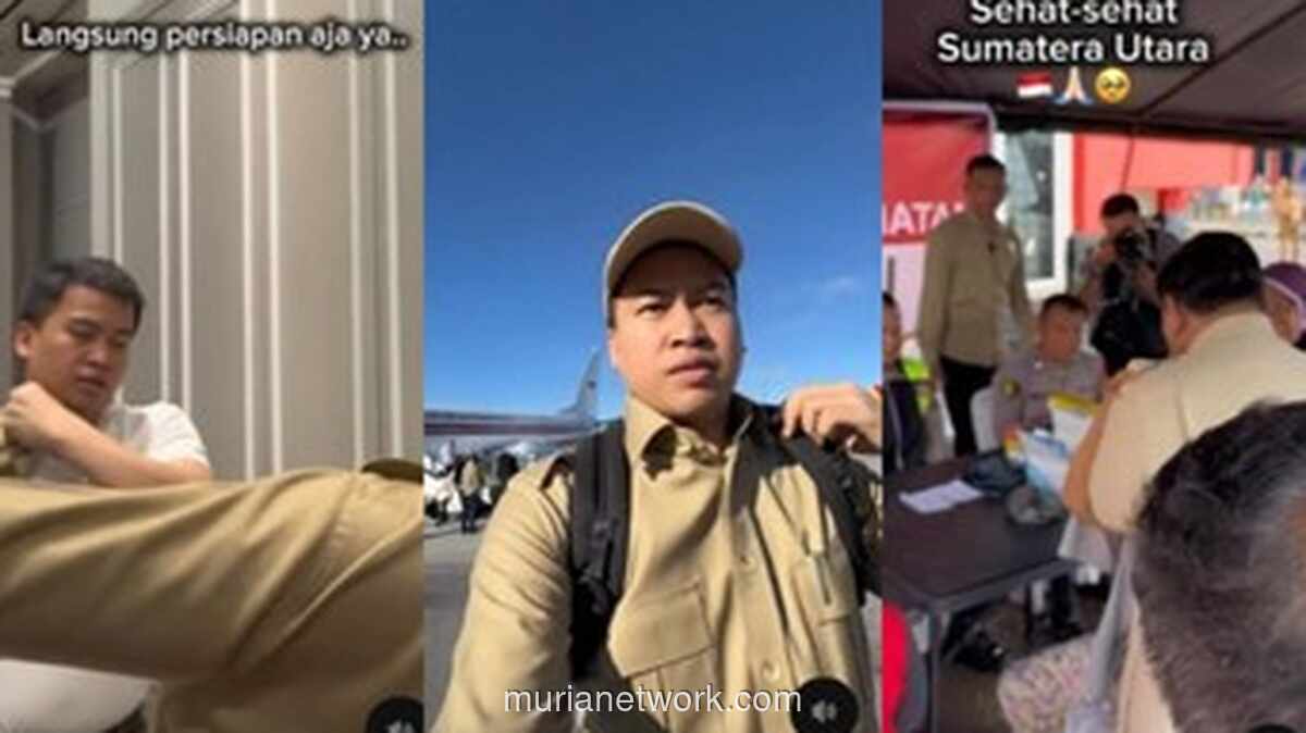 Kontroversi Video Estetik Asisten Prabowo di Lokasi Bencana