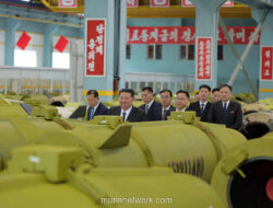 Kim Jong-un Percepat Ambisi Rudal, Kunjungan ke Pabrik Amunisi Jadi Sinyal Keras