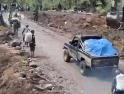 Jalan Penghubung Aceh Utara-Bener Meriah Akhirnya Bisa Dilintasi