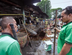 Pasar Induk Kramat Jati Ludes Dilahap Api, Kerugian Ditaksir Capai Rp 10 Miliar