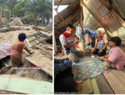 Relawan Tempuh Medan Berat Demi Bantu Warga Terisolir di Aceh Tamiang